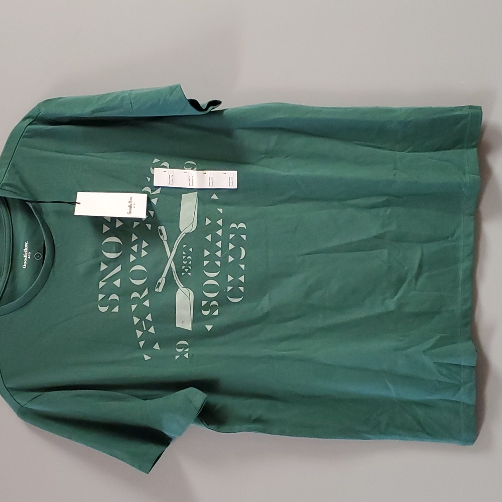 Men's Printed Standard Fit Short Seeve Crewneck T-Shirt - Goodfeow & Co